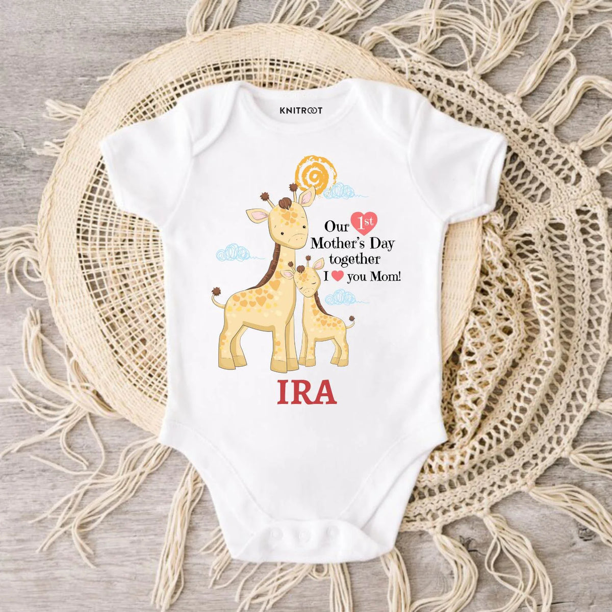 Our First Mother's Day Onesie & T-shirt