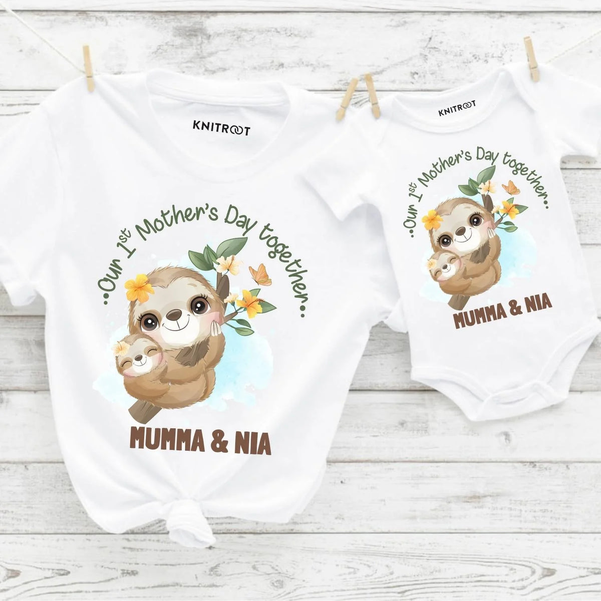1st Mother Day Together T-shirt Combo