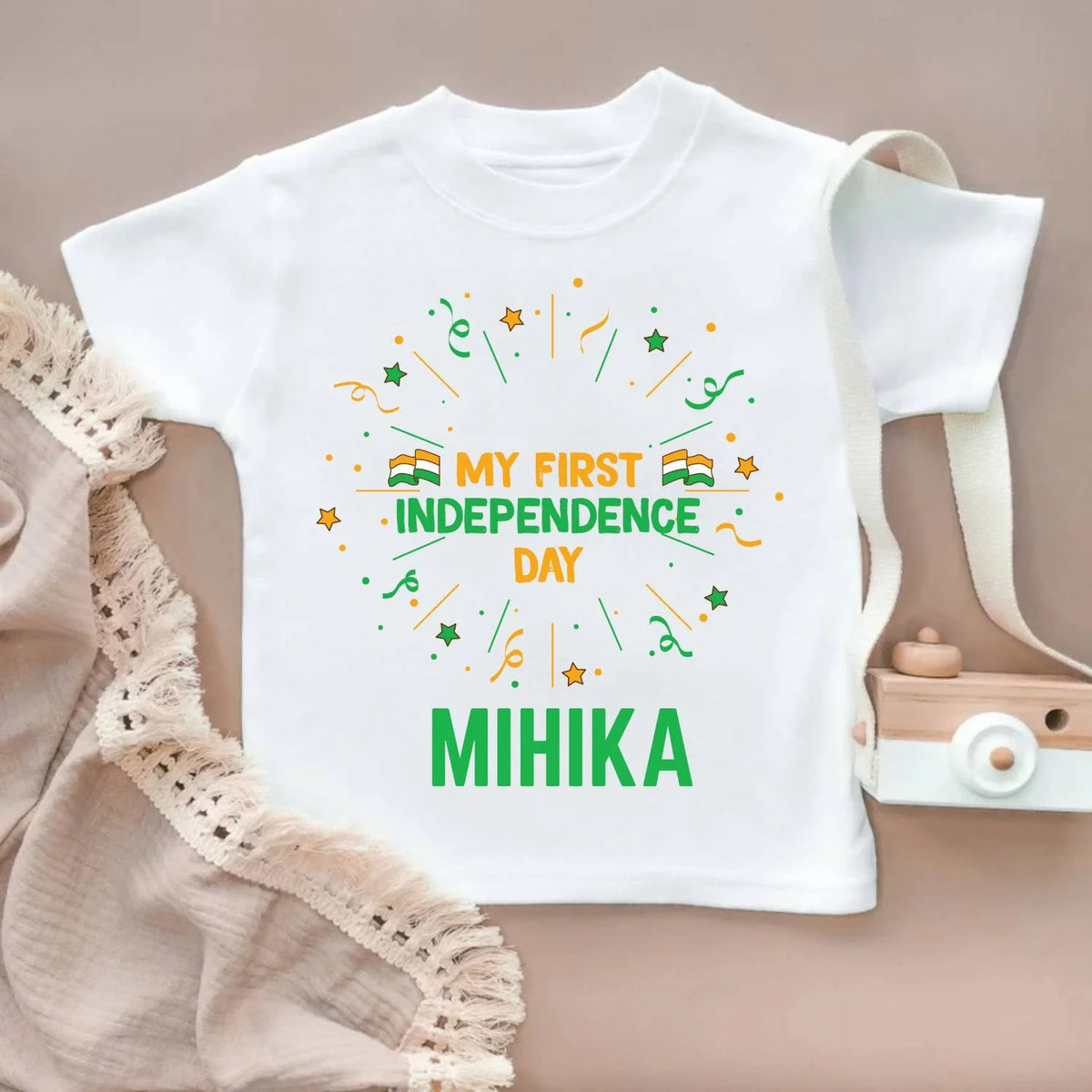 The First Independence Day Baby Outfit