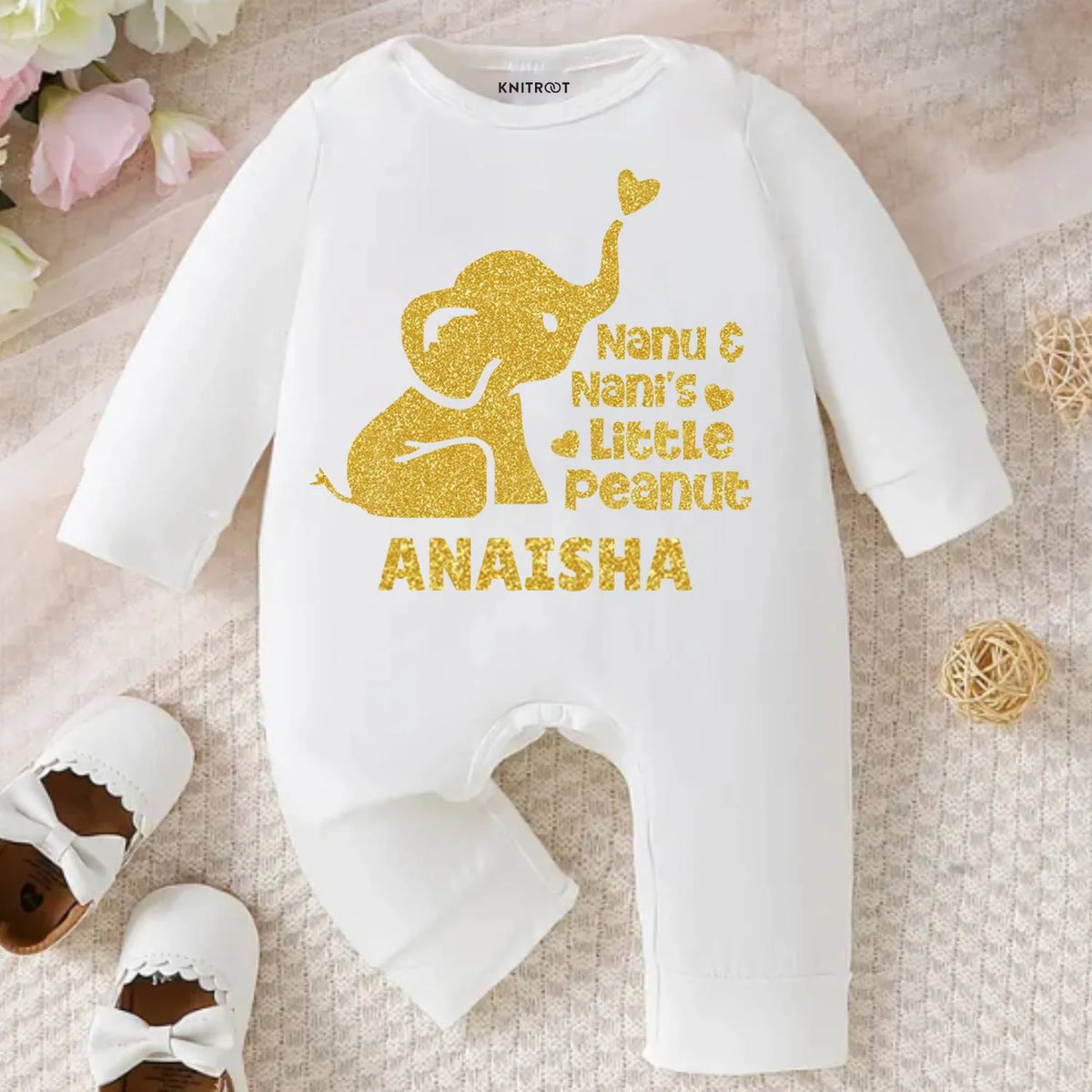 Nanu & Nani’s Little Peanut jumpsuit