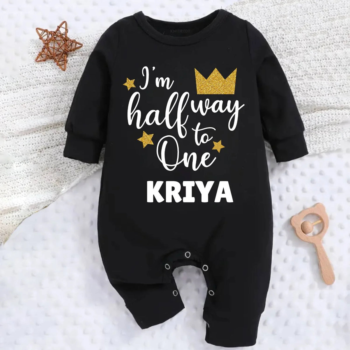 Halfway to One Crown Jumpsuit