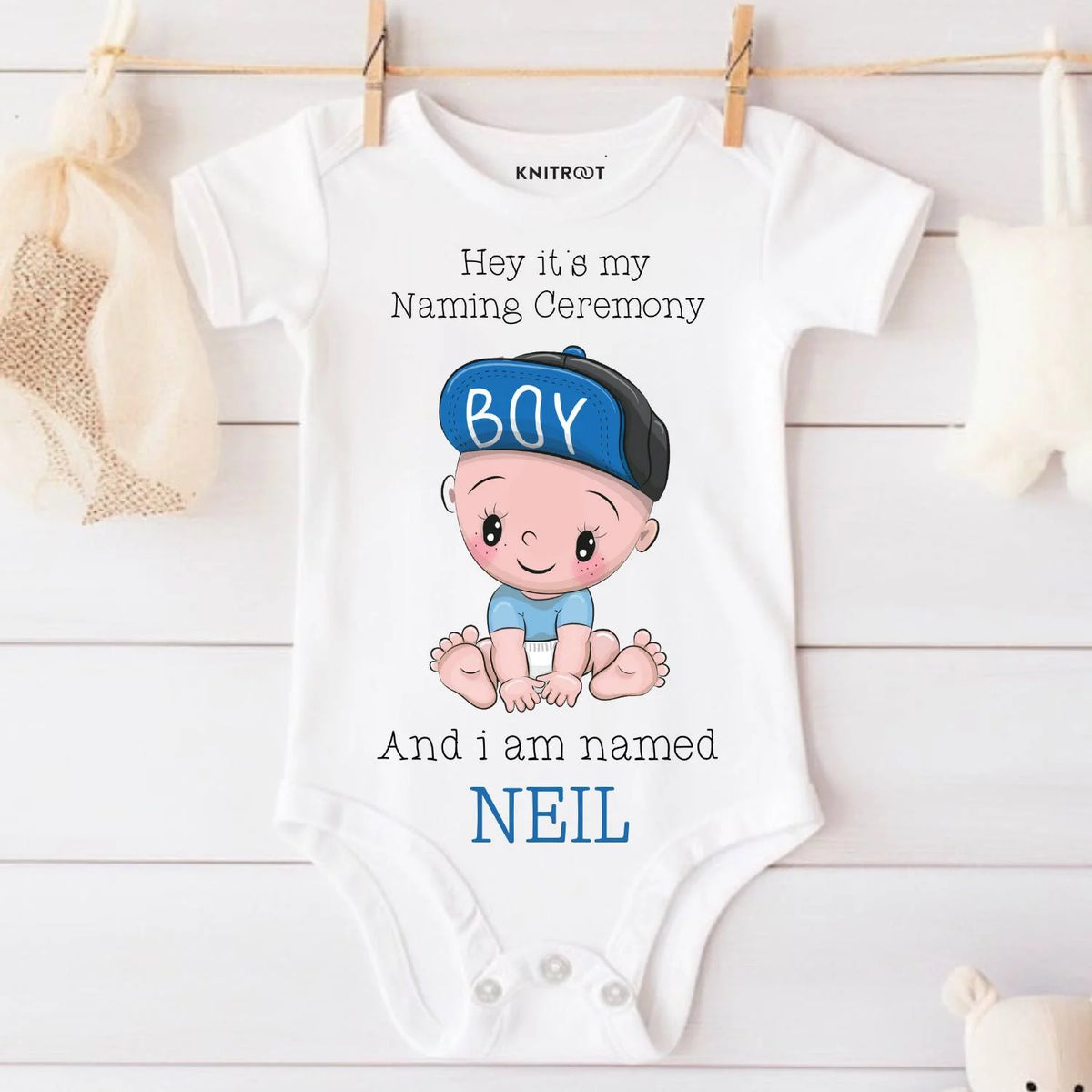 Baby Boy Naming Ceremony Outfit