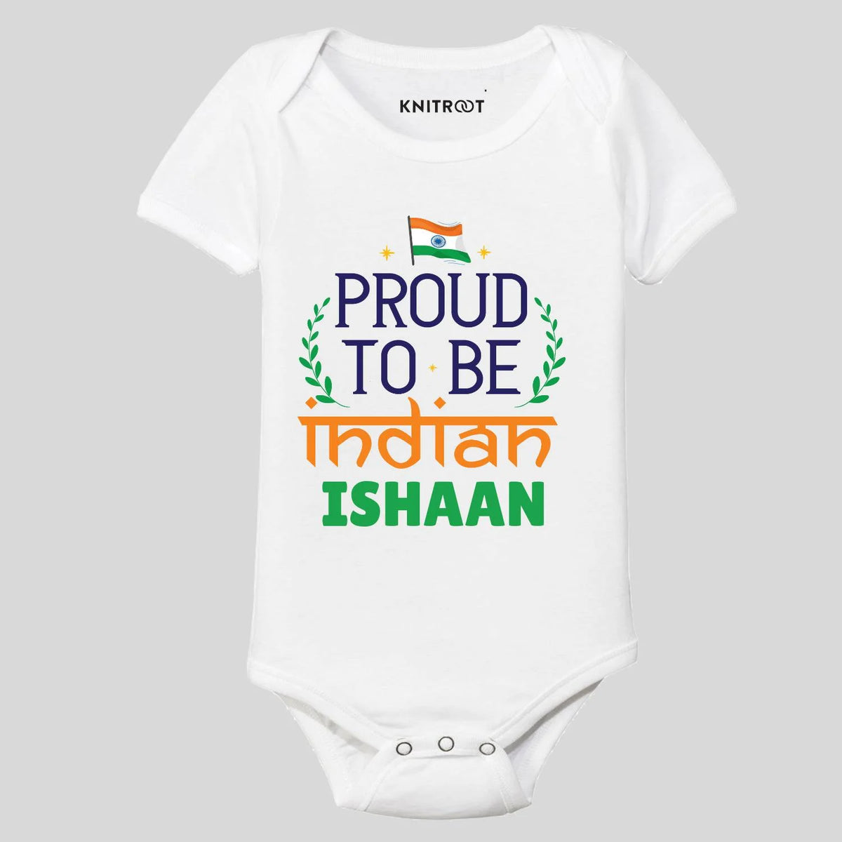 Proud To Be Indian Baby Wear