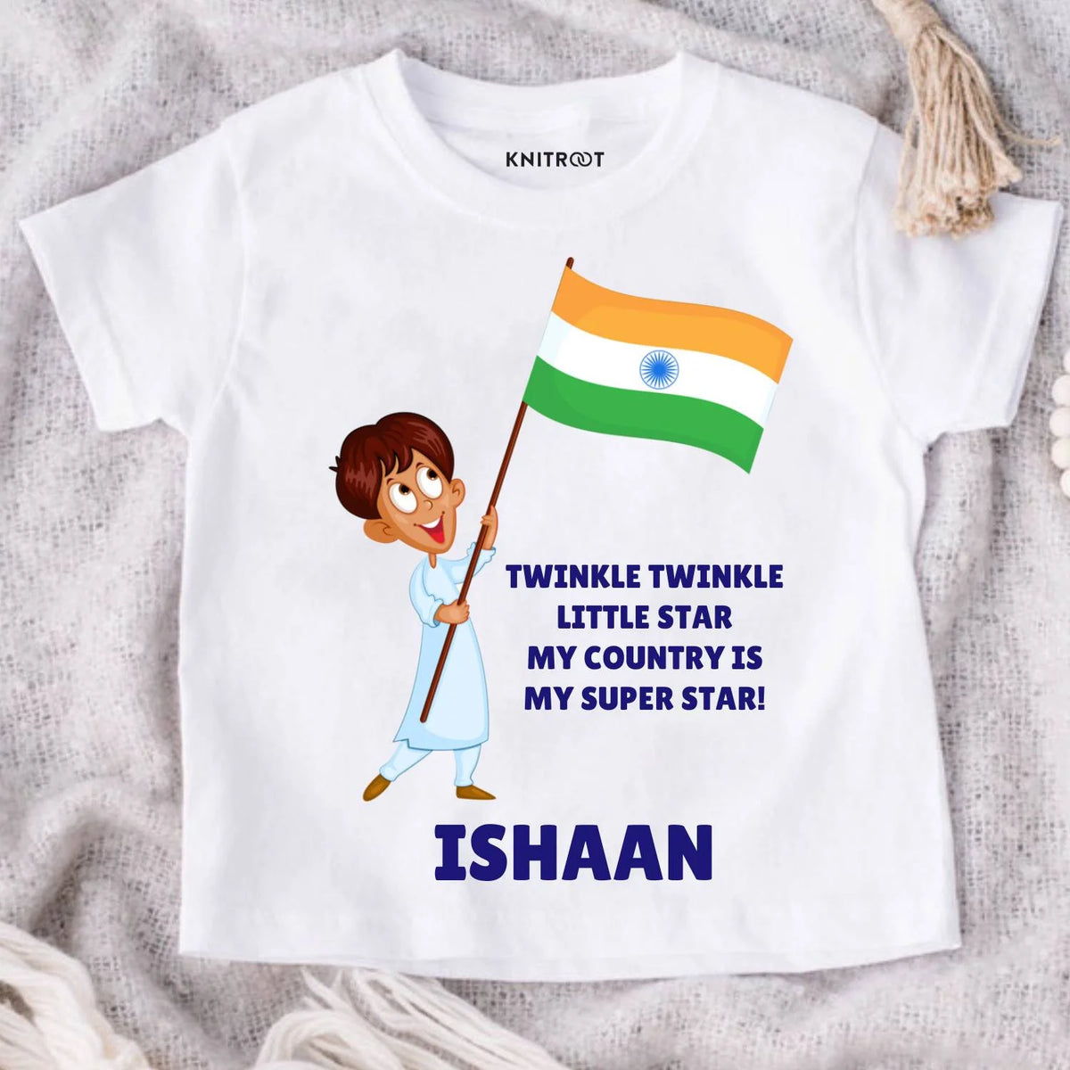 My Country Is My Superstar Printed Outfit
