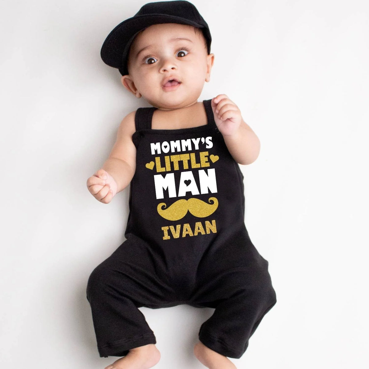Mommy's Little Man Dungaree