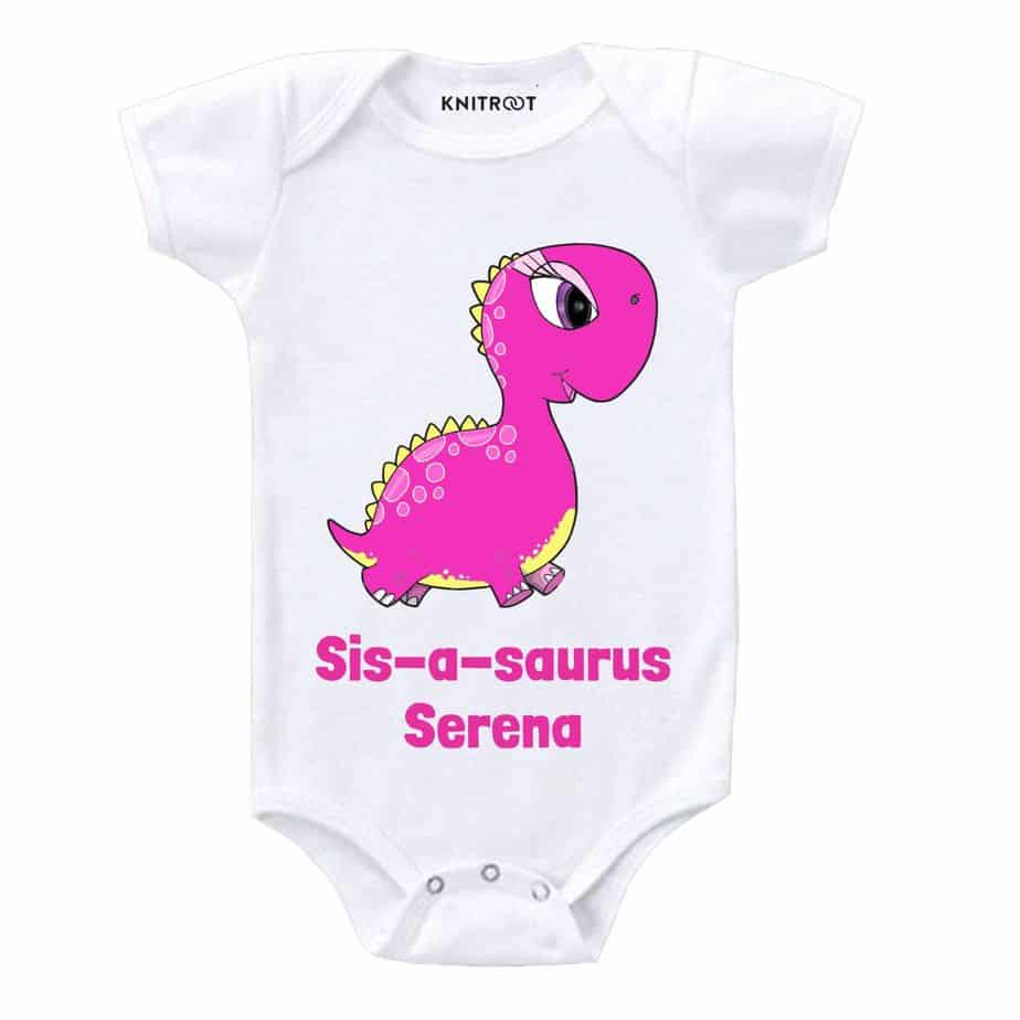 Sis a Sauras Printed Baby Outfit
