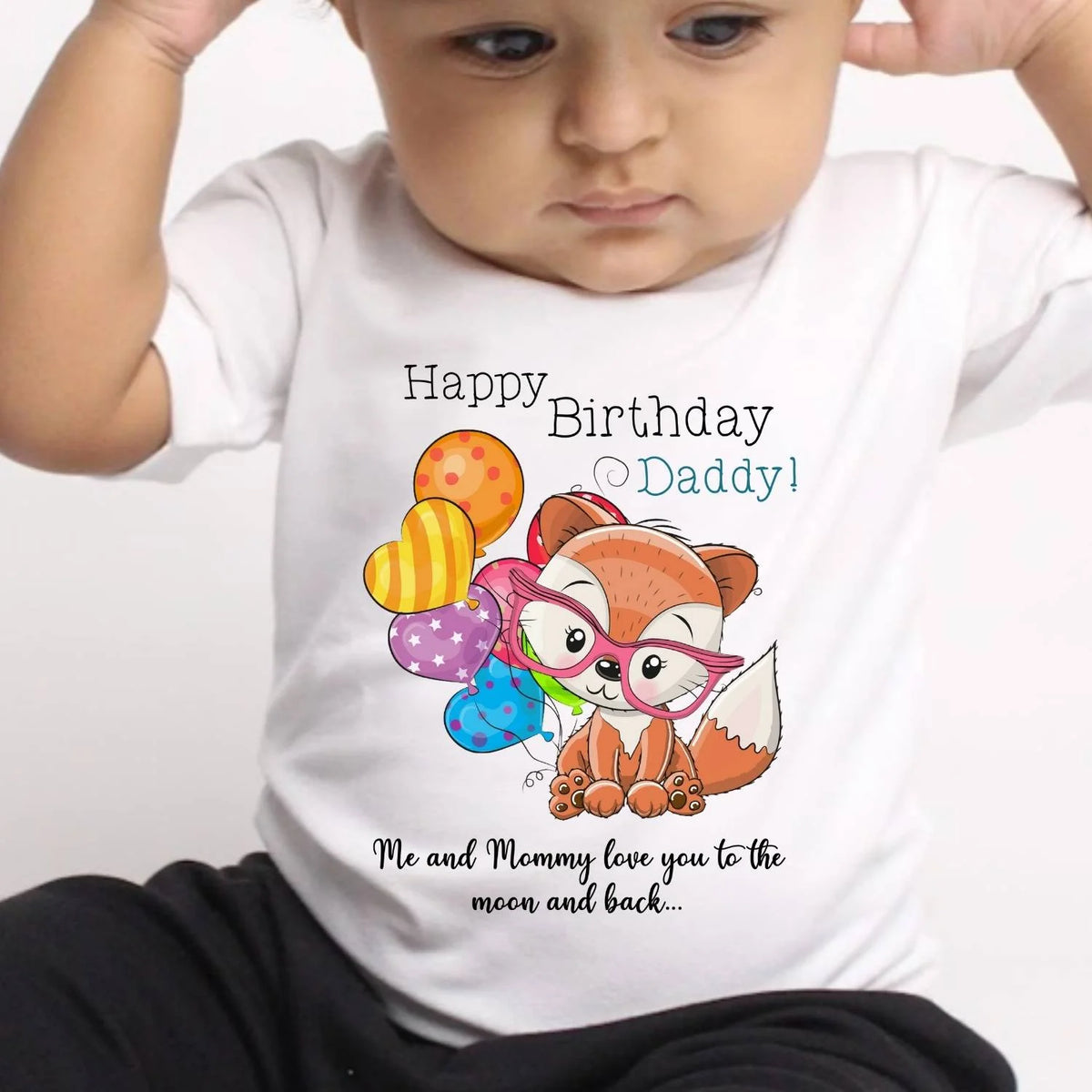 Happy Birthday Daddy! Fox Baby Wear