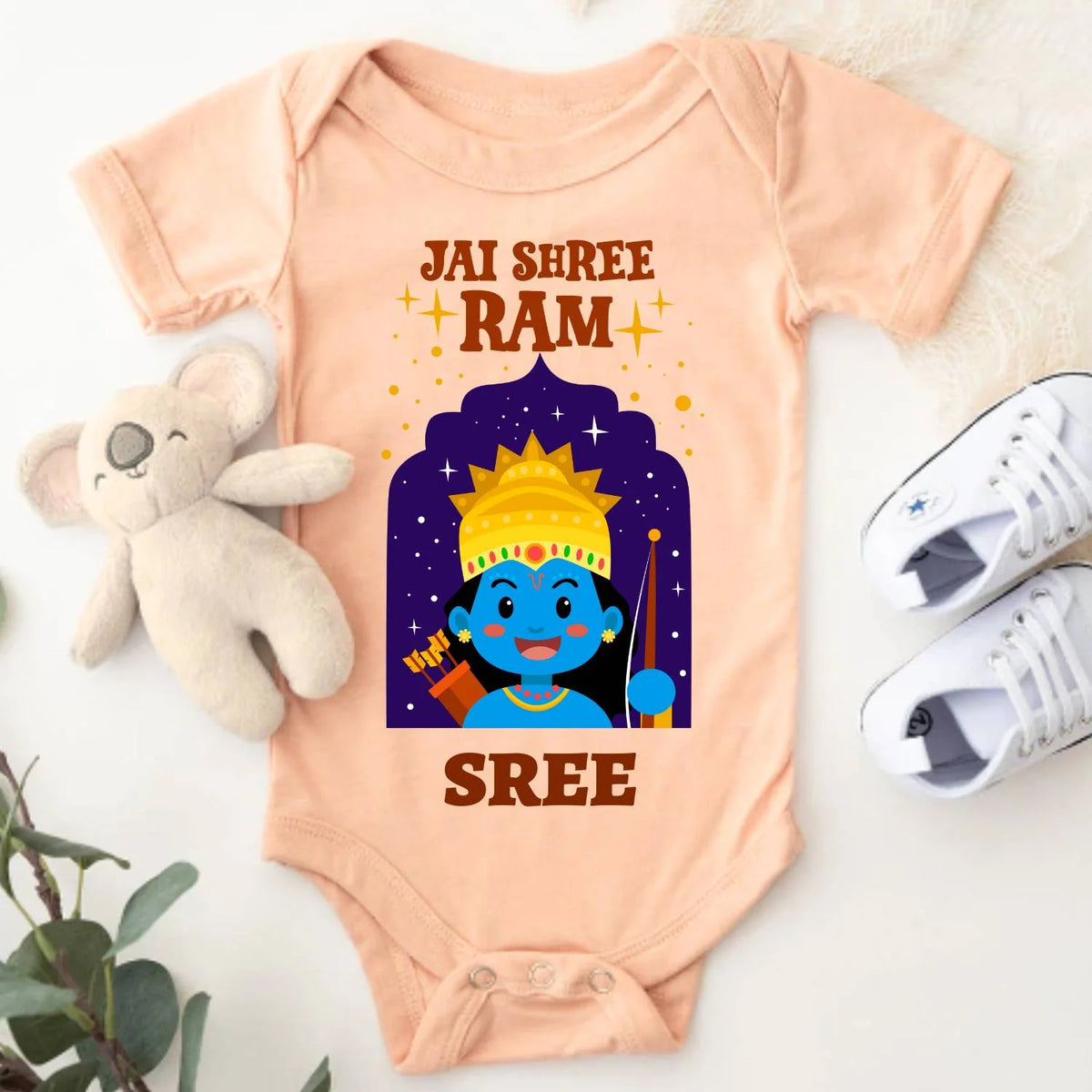 Jai Shree Ram Baby Outfit