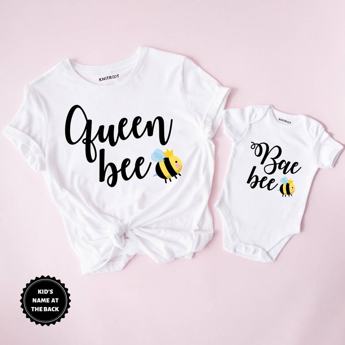 Queen Bee & Bae Bee T-shirt Combo