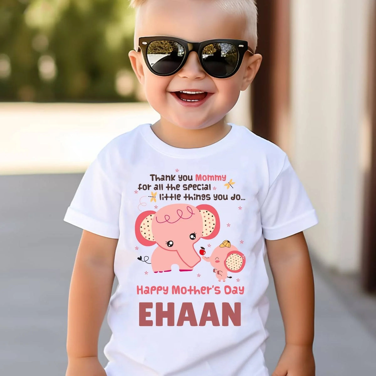 Thank You Mommy For All The Special All The Little Things Do Onesie Or T-shirt