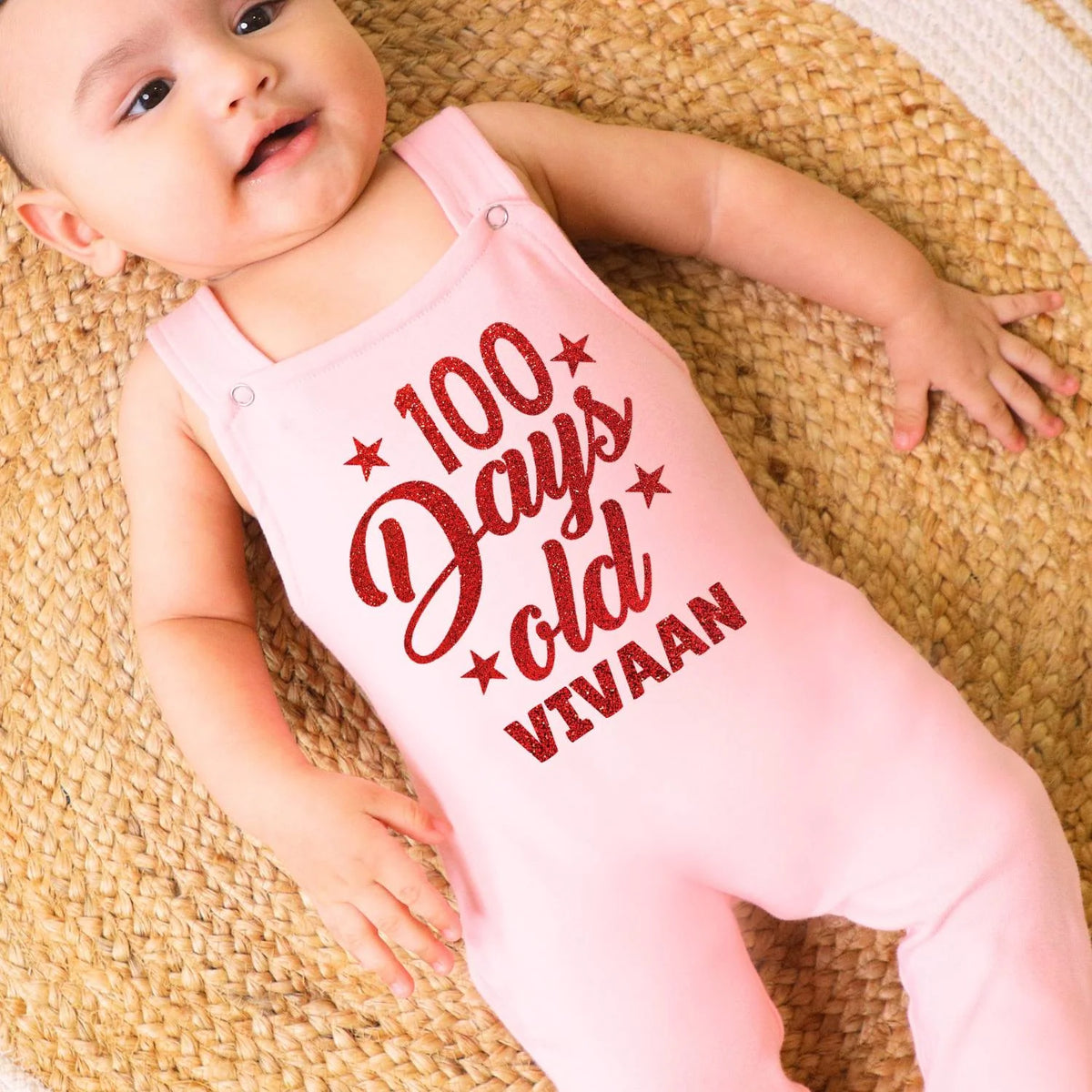 100 Days Old Customize Kid’s Dungaree