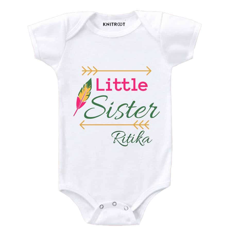 Little Sister Raksha Bandhan Outfit