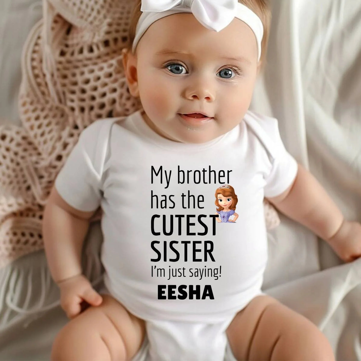 My Brother Has Cutest Sister T-shirt/Onesie