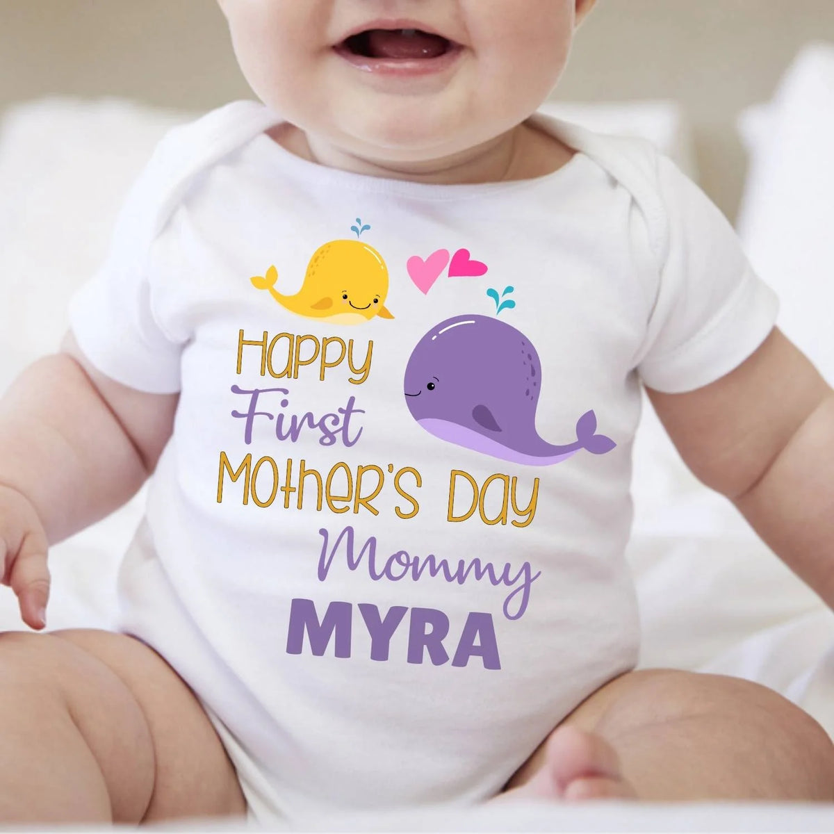 Happy First Mother's Day Baby Outfits