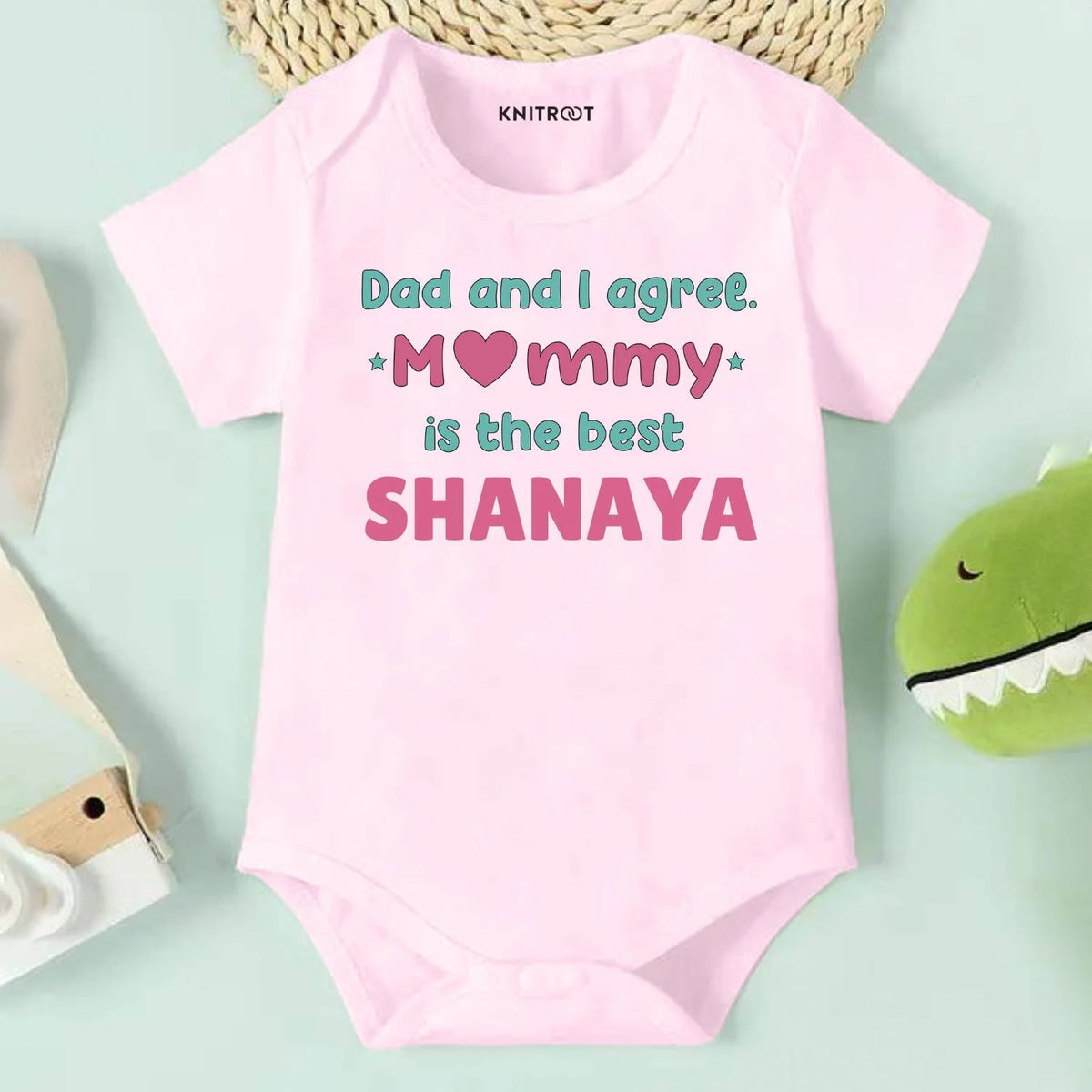 Dad and I Agree Mommy Is The Best Baby Wear