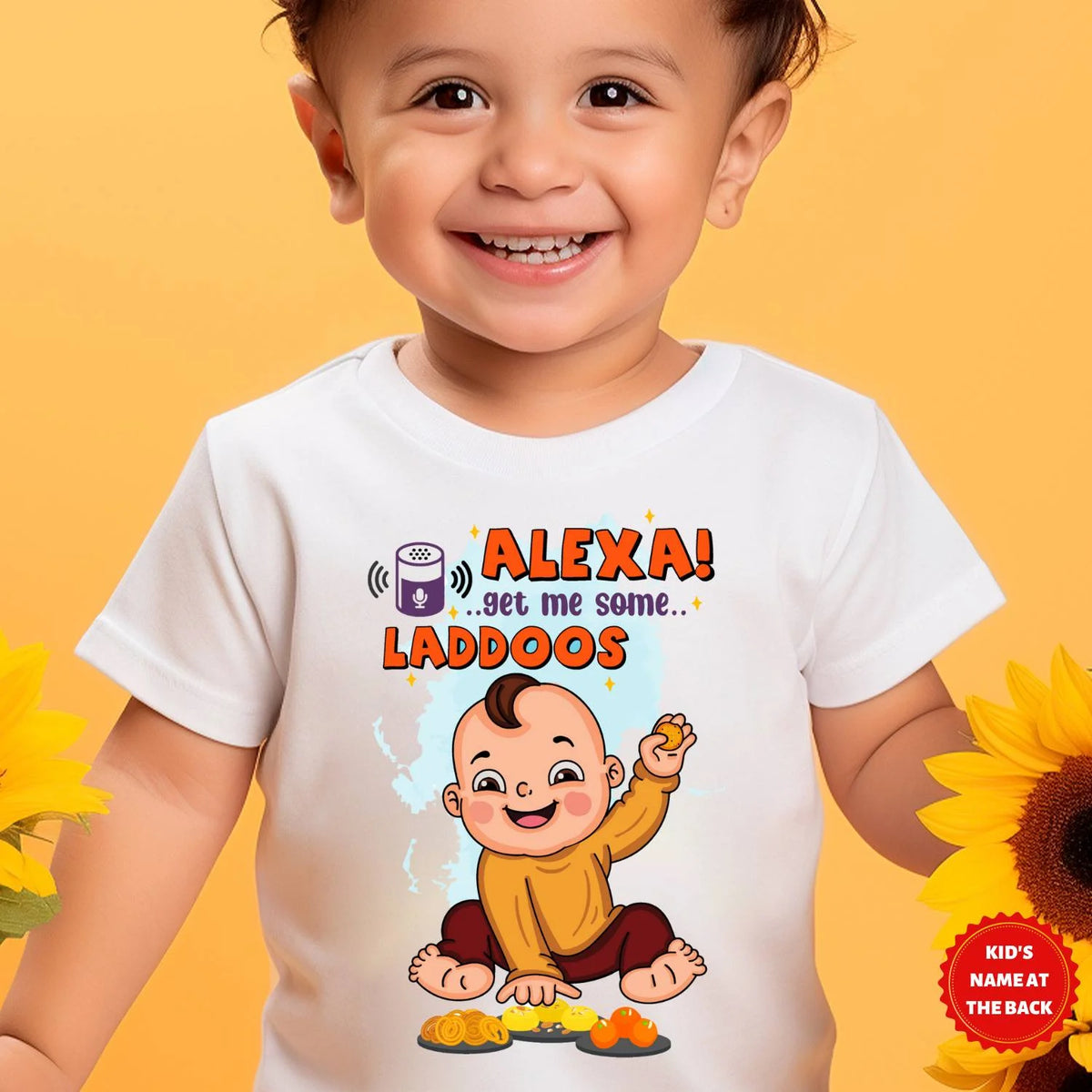 Alexa Get Me Some Laddoos Baby Outfit
