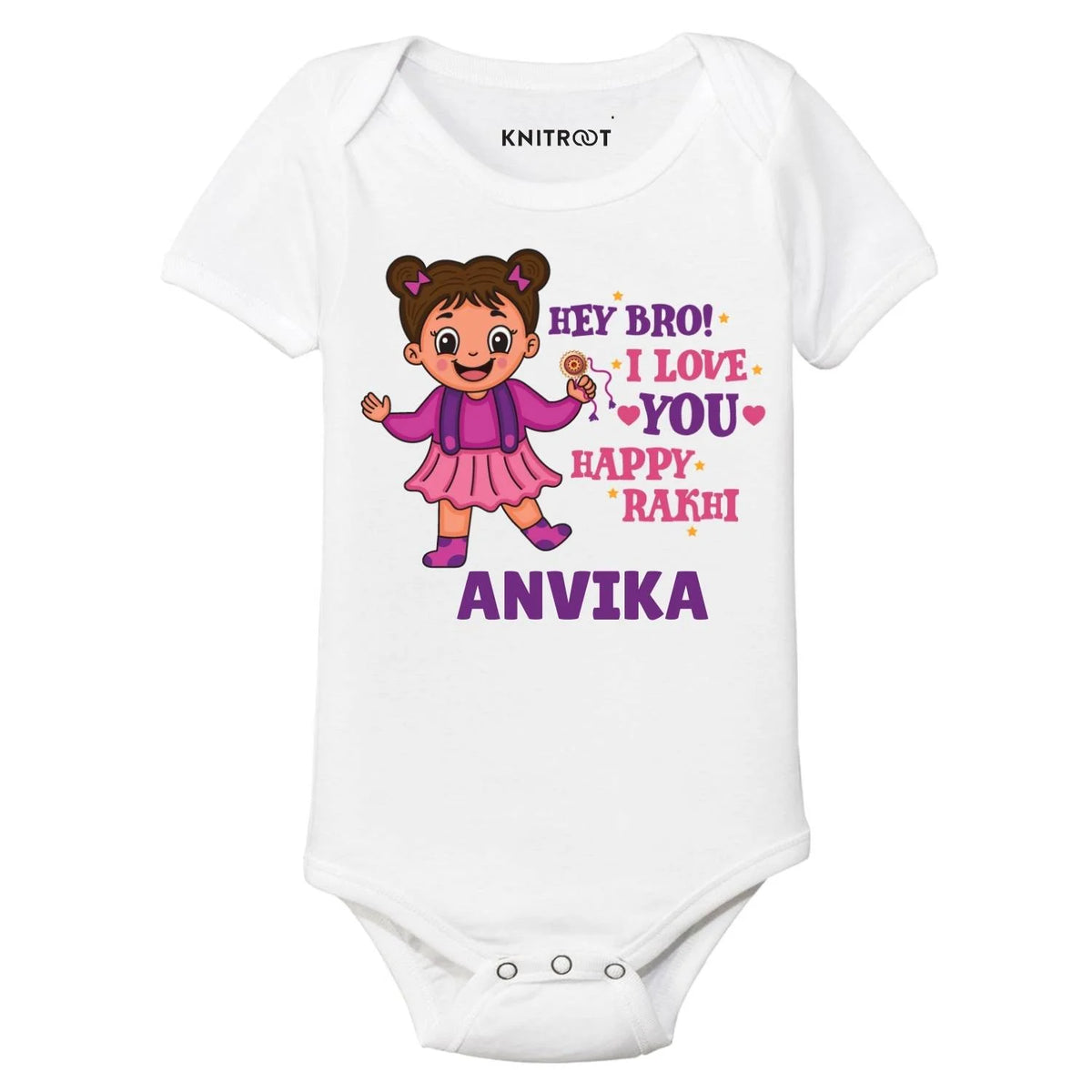 Raksha Bandhan Outfit For Baby Girl