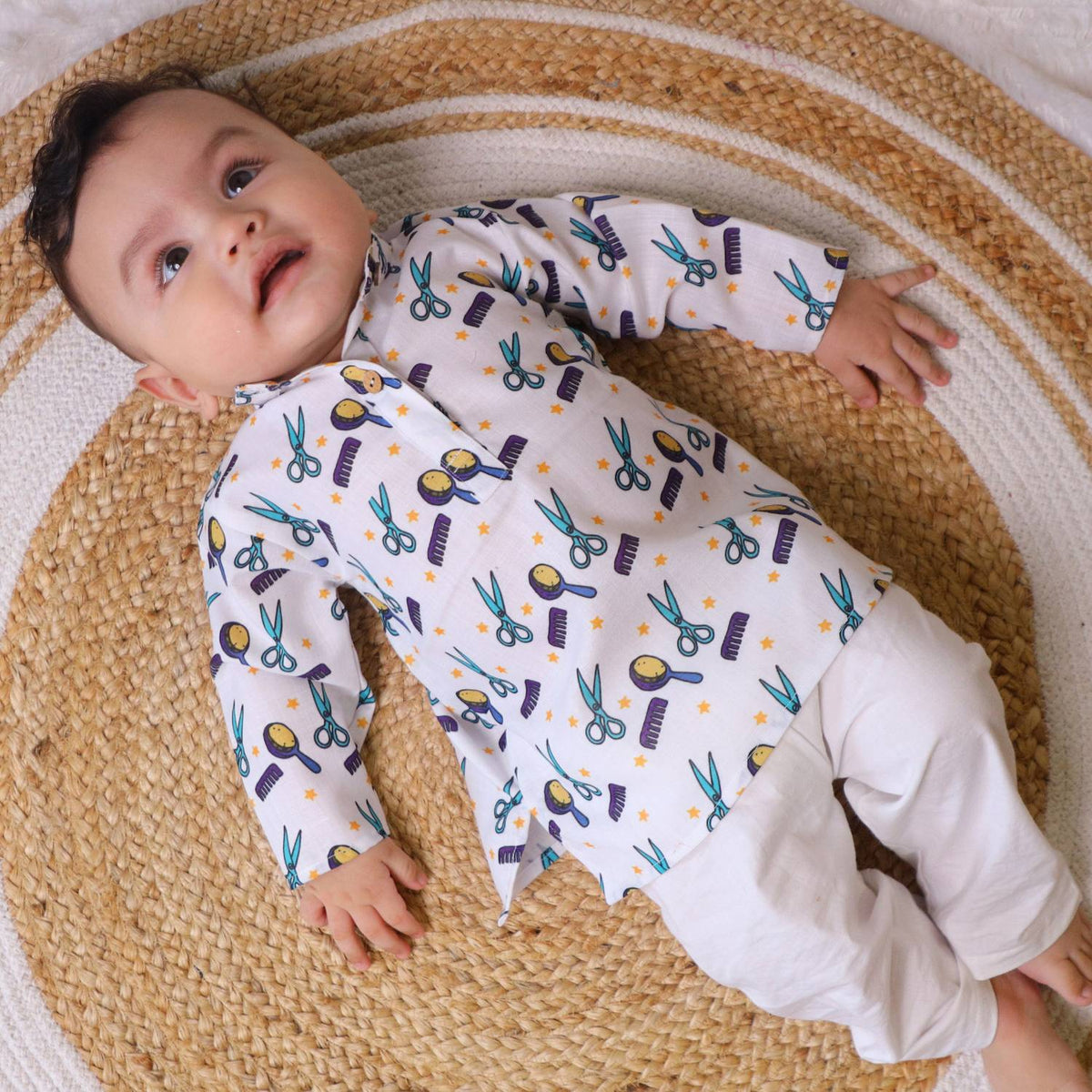 Mundan Printed Kurta Set