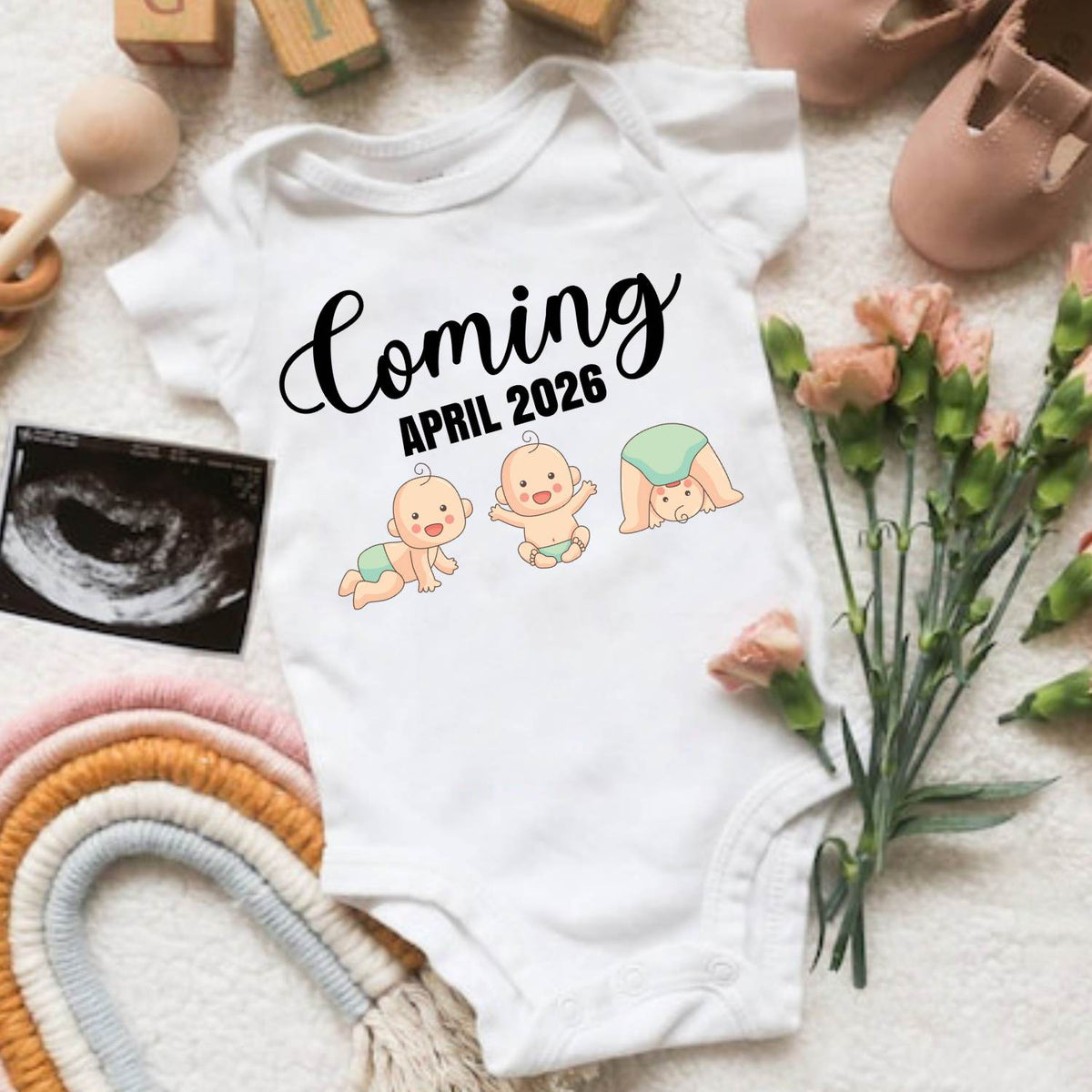 Coming 2026 Baby Onesie