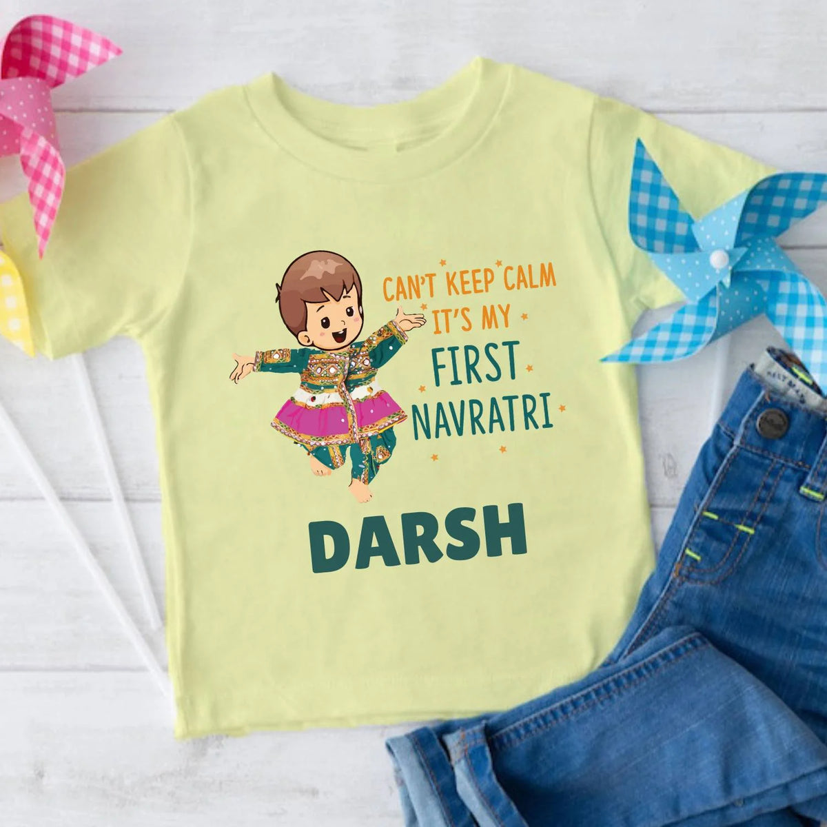 It’s My First Navratri Baby Outfit