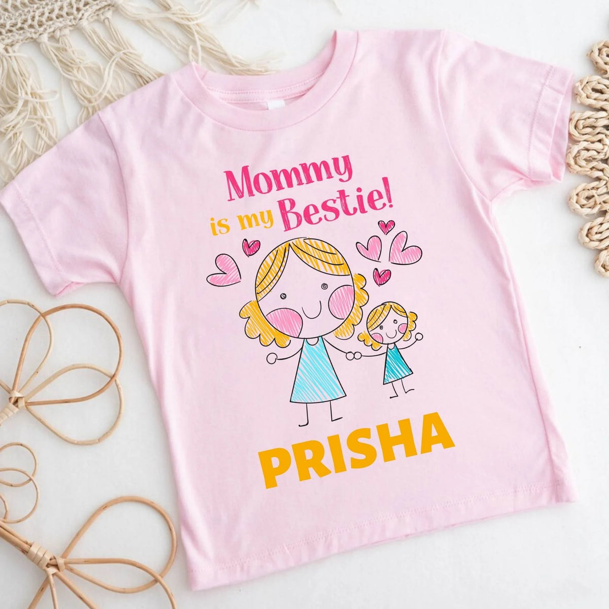 Mommy Is My Bestie! T-shirt Or Onesie