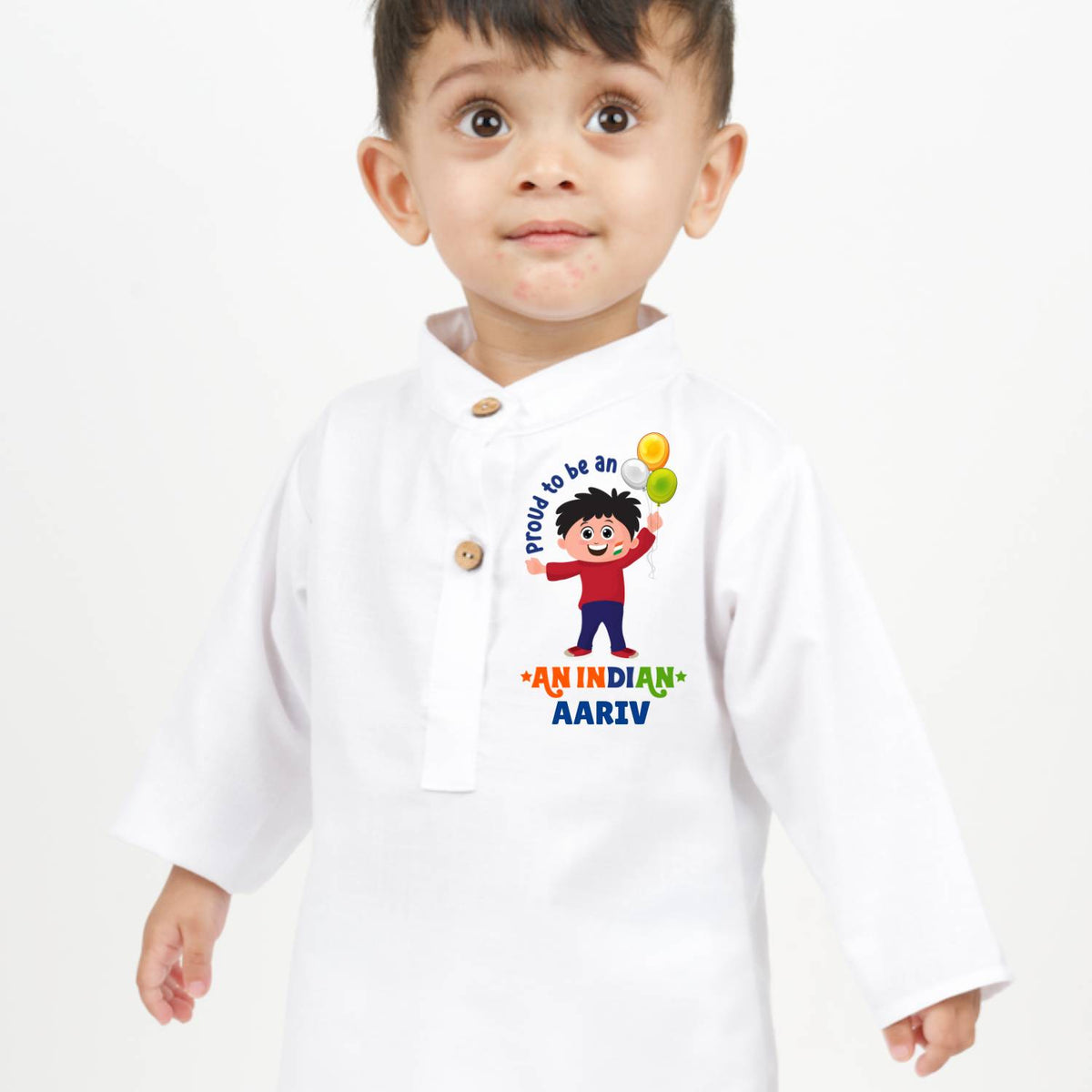 Proud To Be An Indian Kurta Set