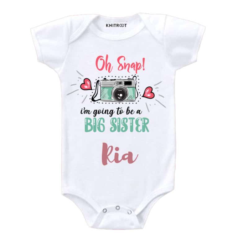 Going To Be A Big Sister T Shirt & Onesie
