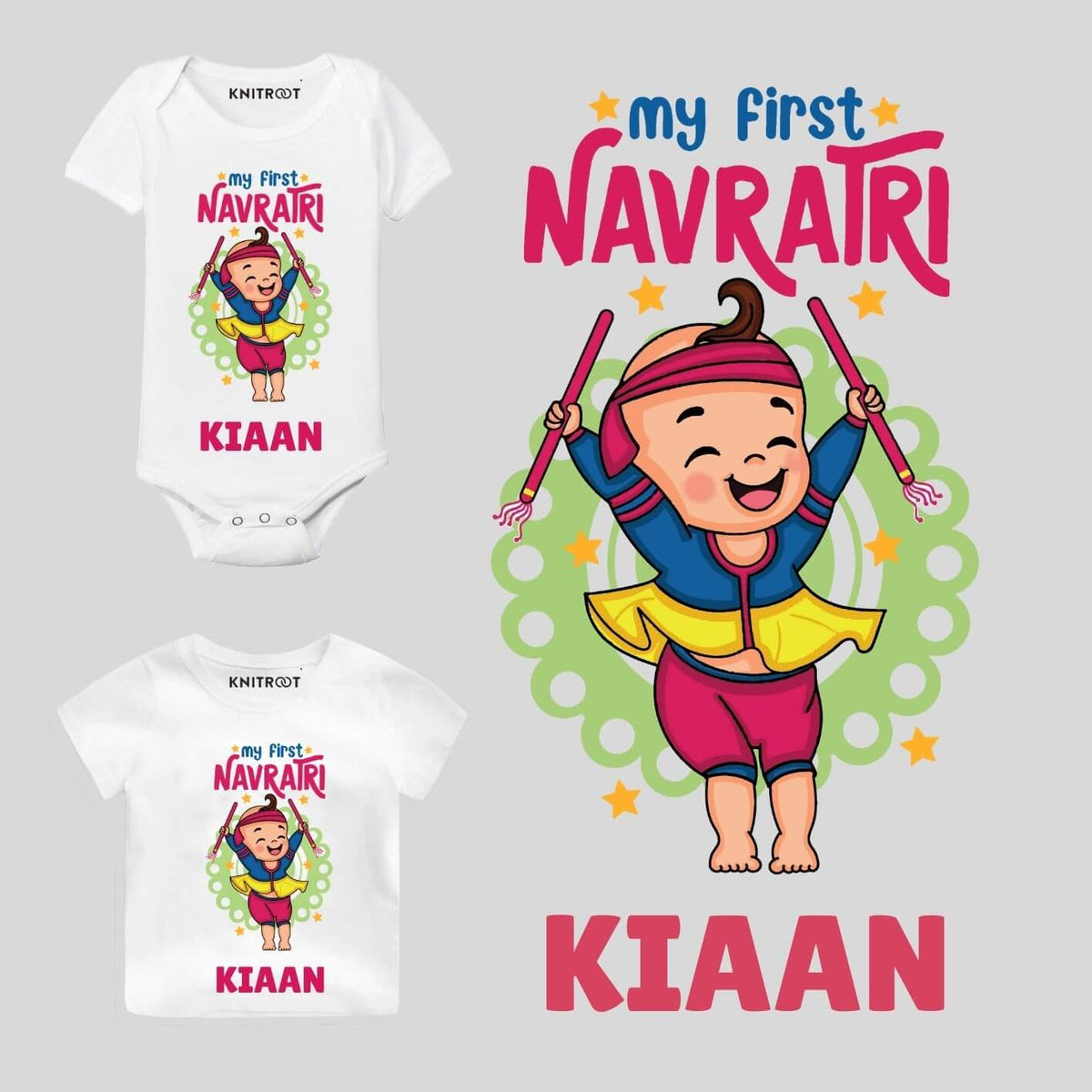 First Navratri Baby Boy Outfit