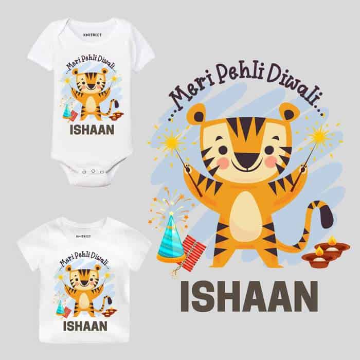 Meri Pehli Diwali Baby Outfit