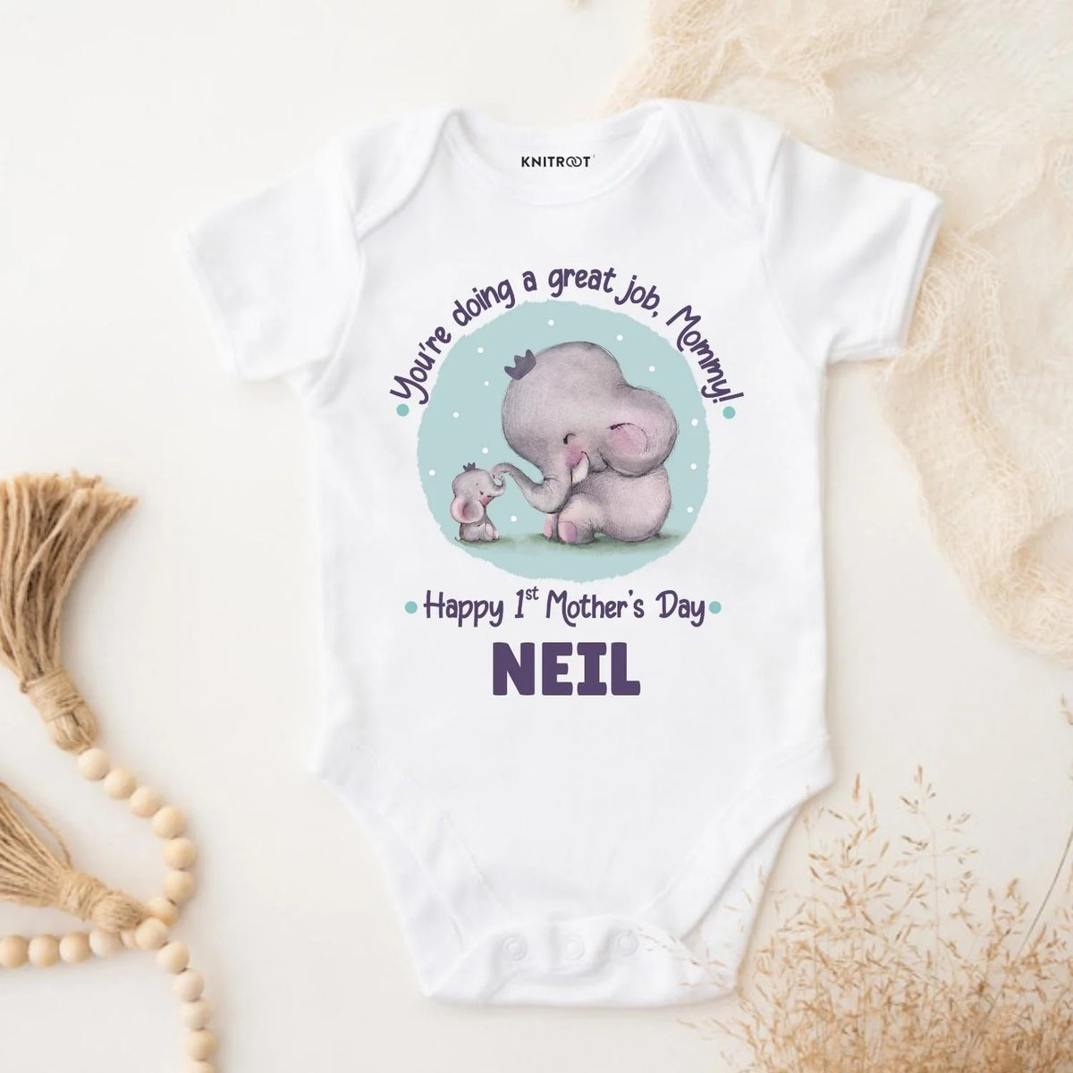 Happy First Mother's Day Baby Wear
