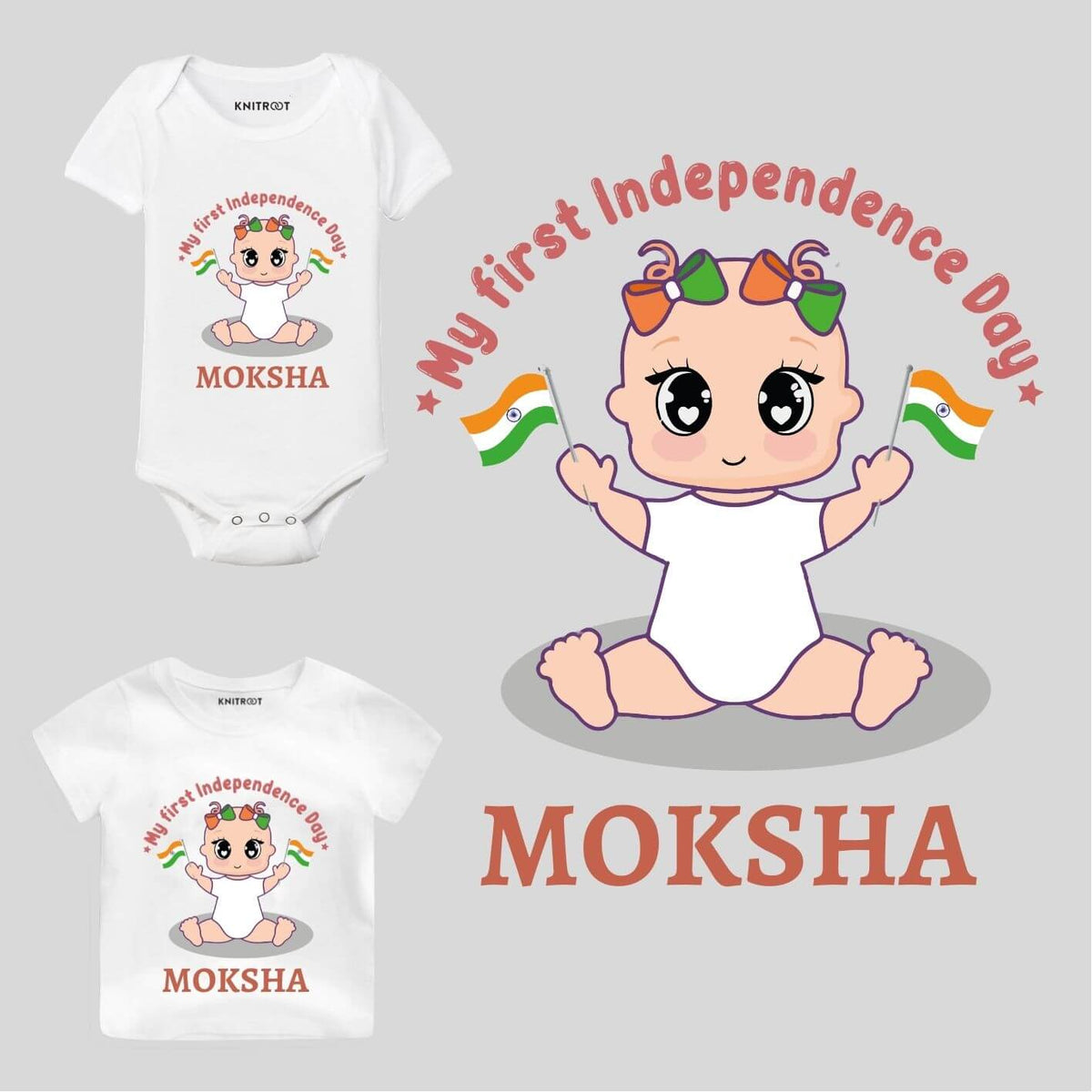First Independence Day Baby Wear