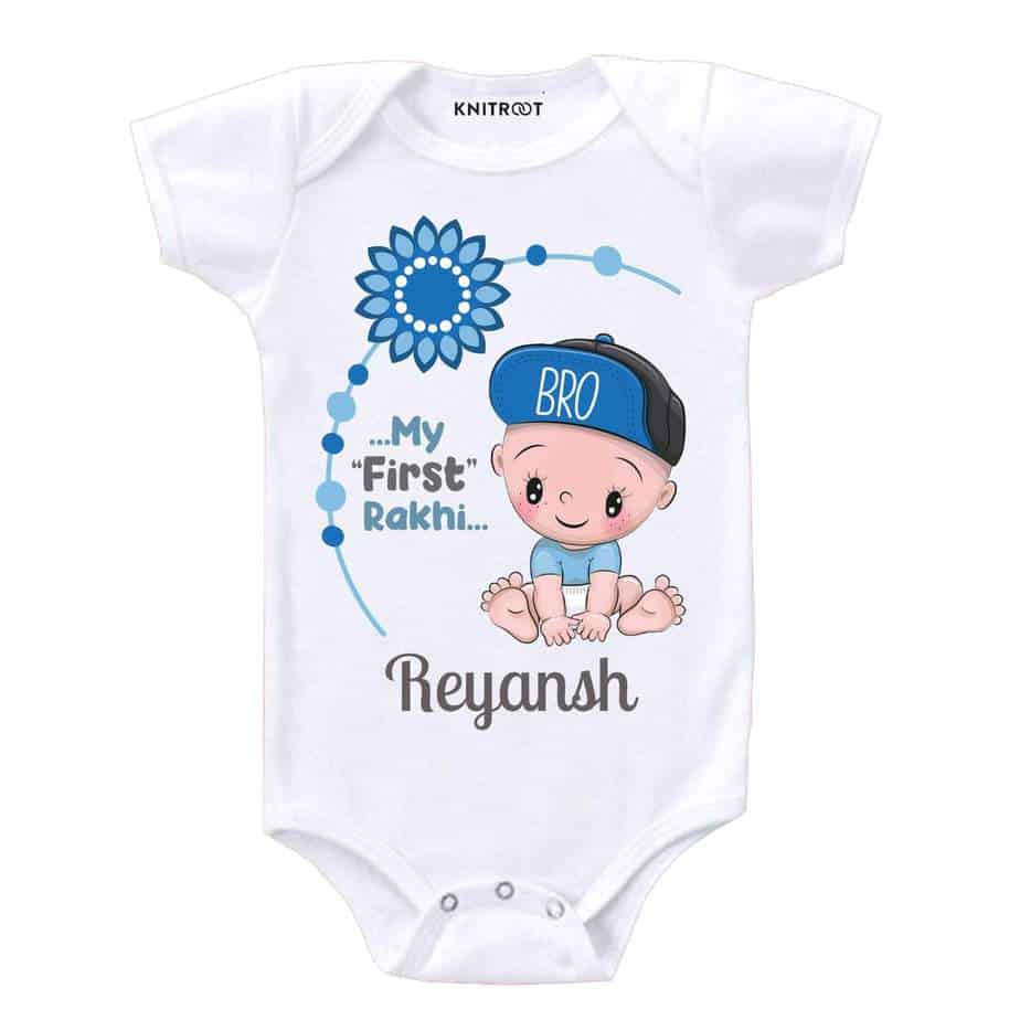 My First Rakhi Baby Outfit