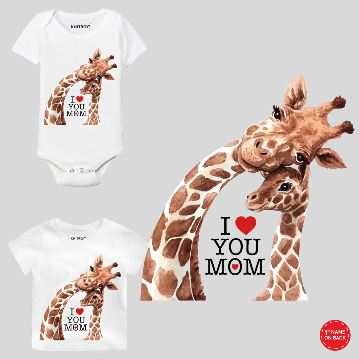 I Love You Mom Outfit