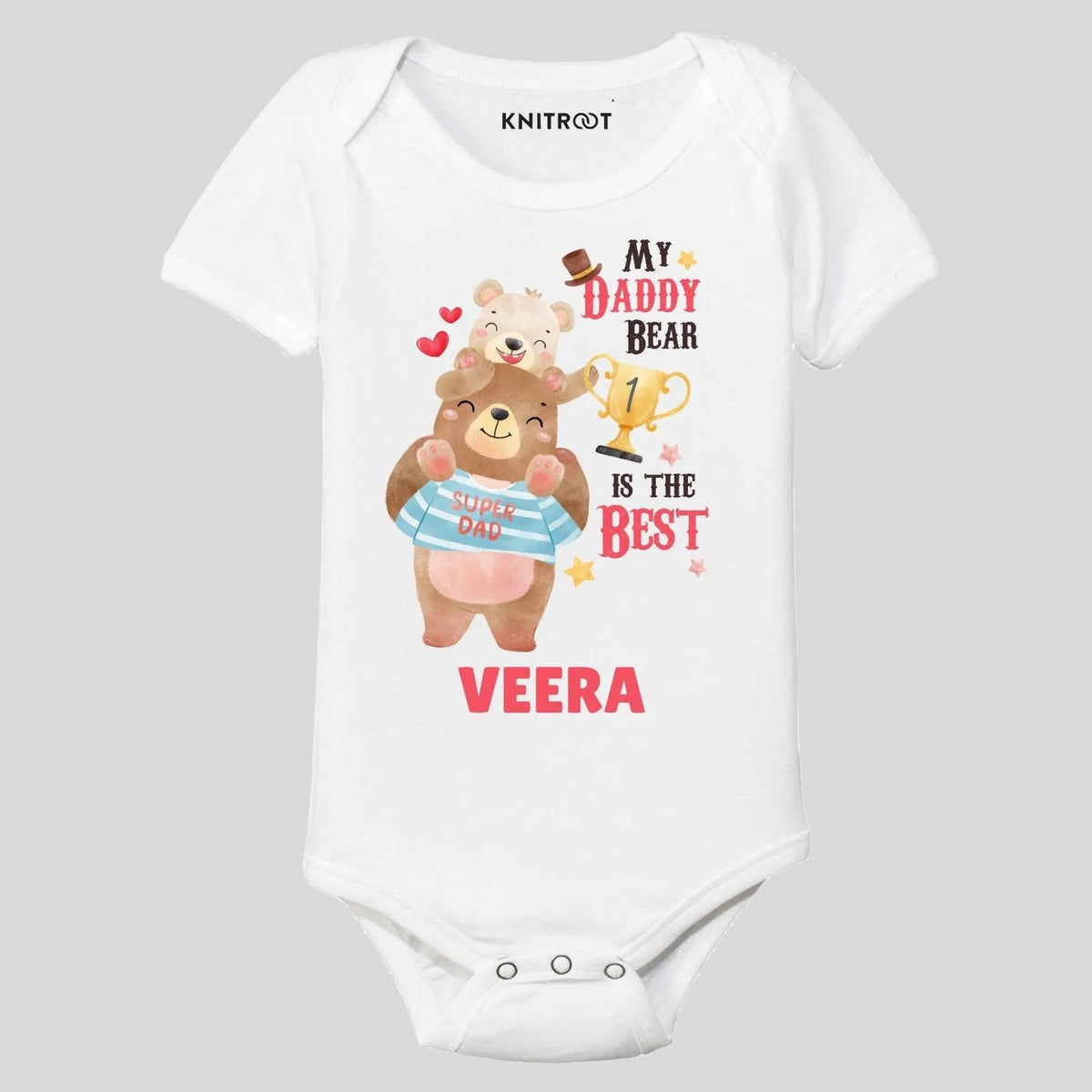 My Daddy Bear Is The Best Onesie & T-shirt