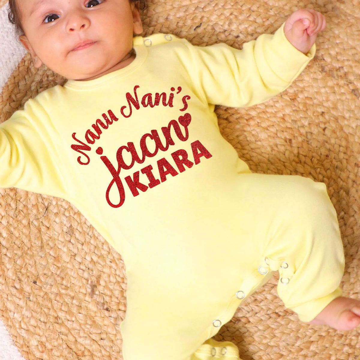 Nanu-Nani’s jaan baby jumpsuit