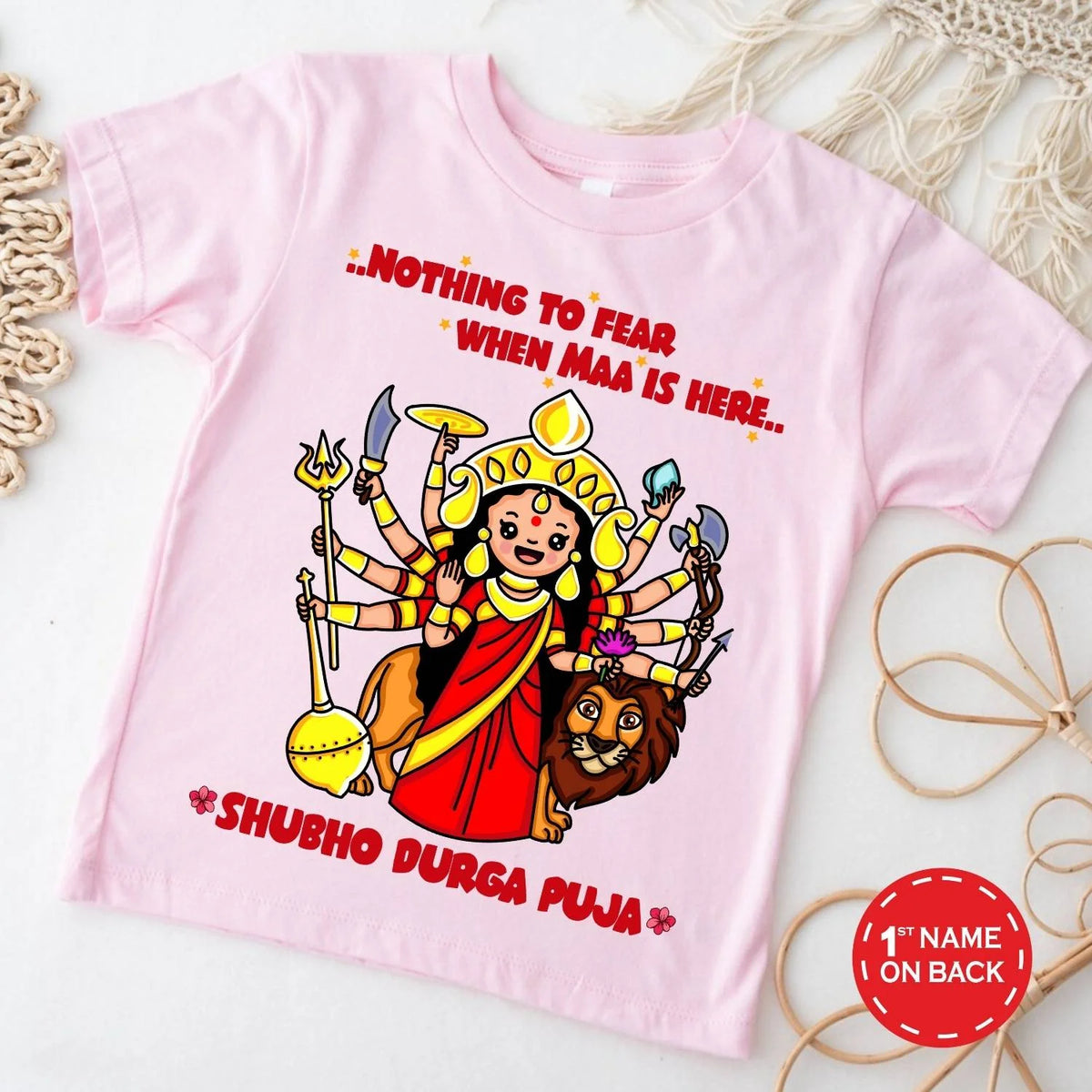 Maa is Here Onesie & Tshirt