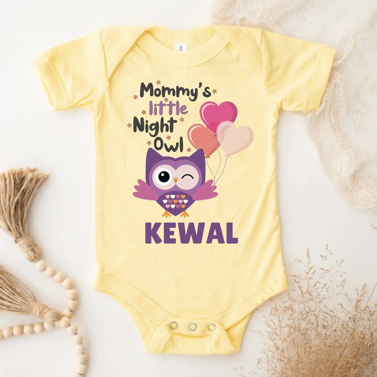 Mommy's Little Night Owl Baby Wear