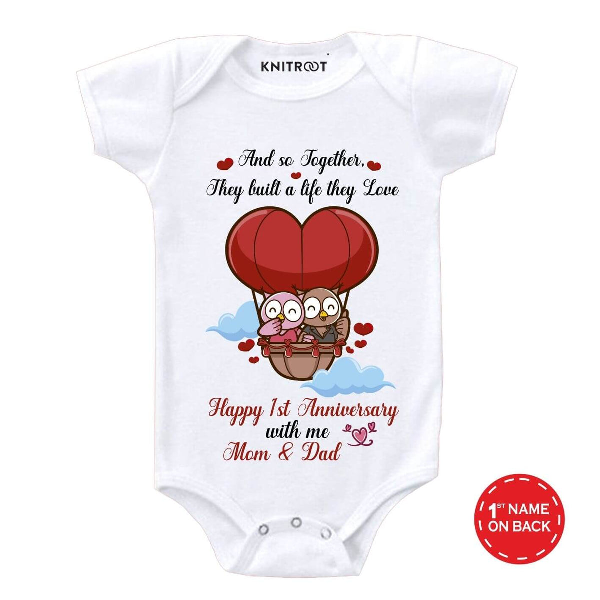 1st Mom dad Anniversary-build life