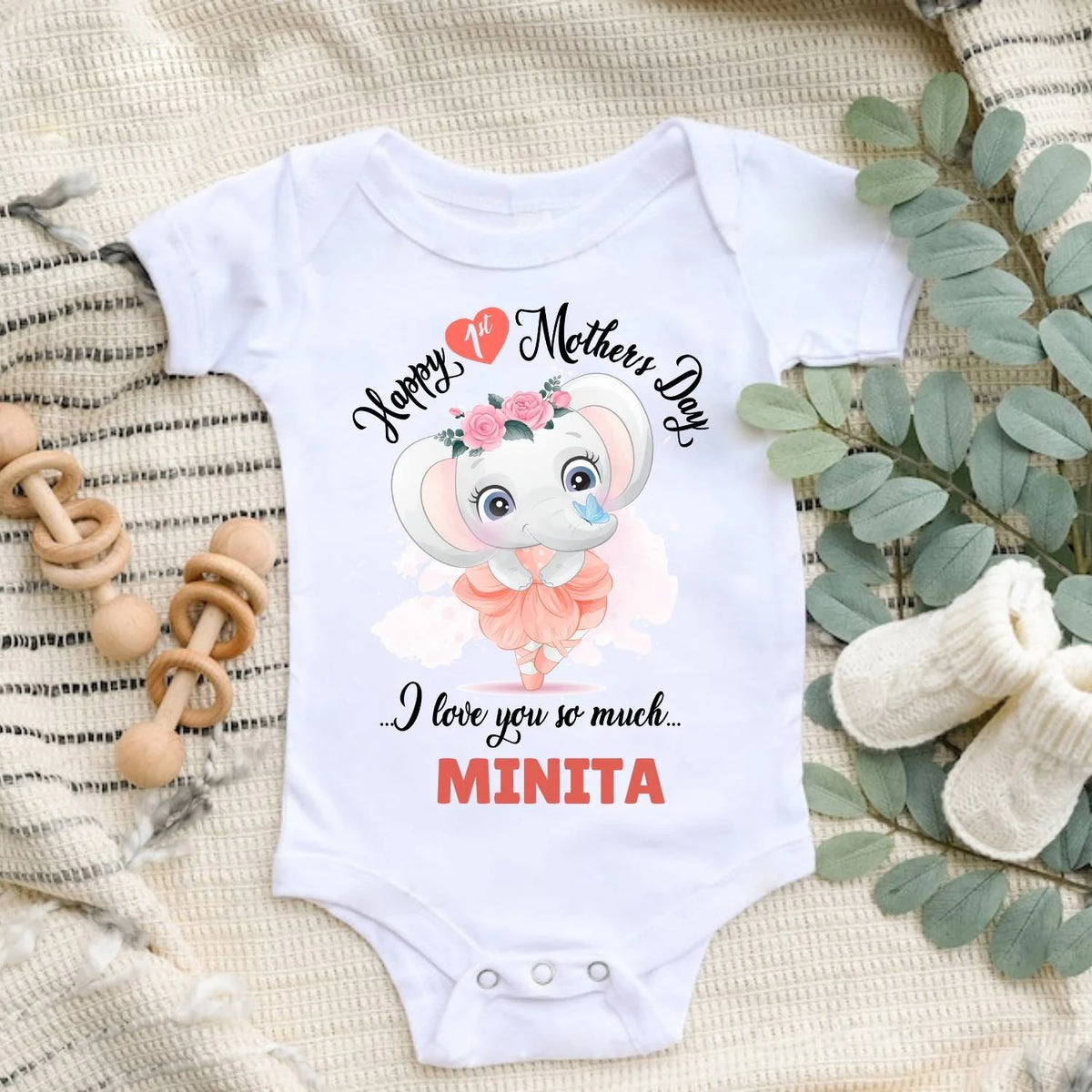 I Love You So Much MOM Outfit For Newborns