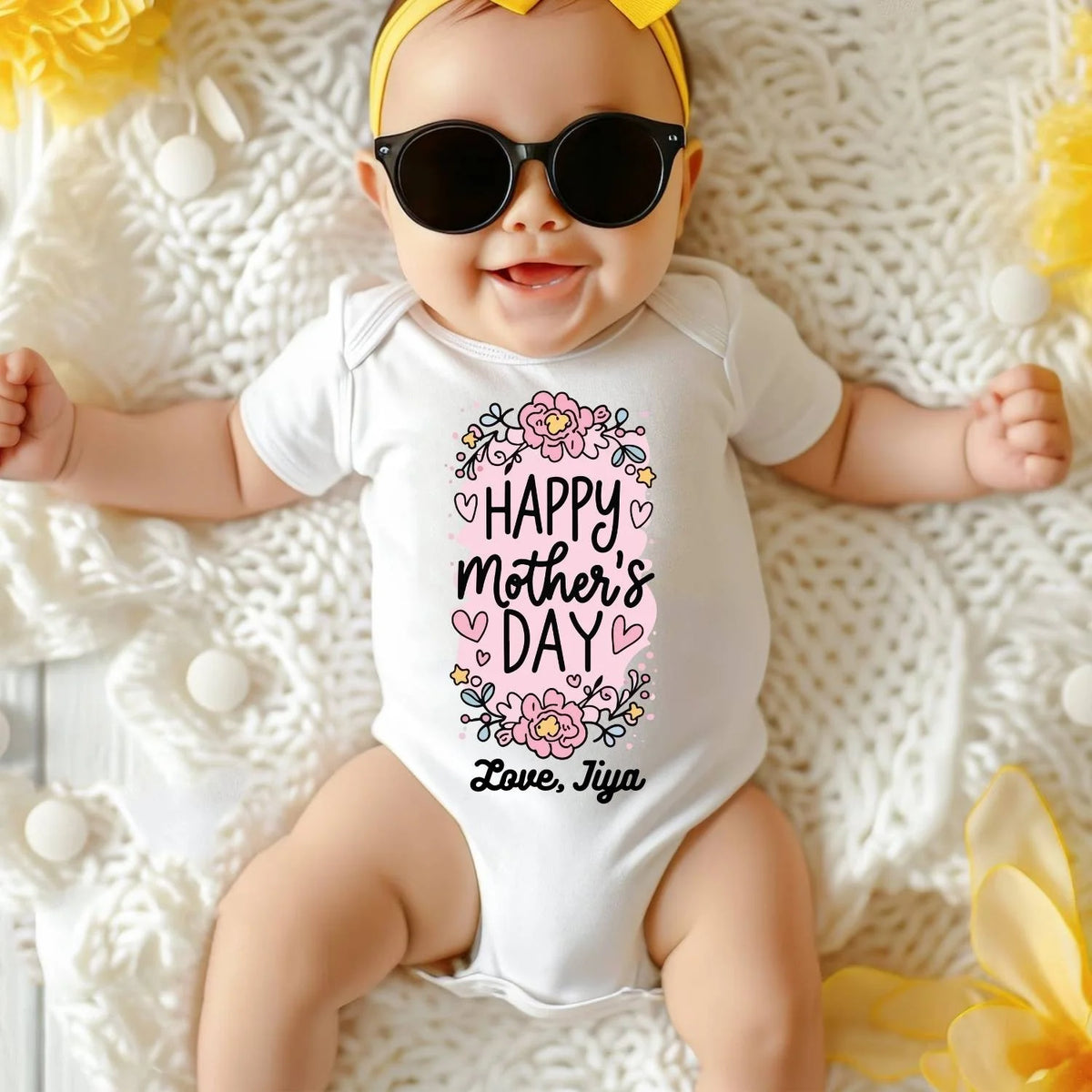 Happy Mother's Day Love Onesie Or T-shirt