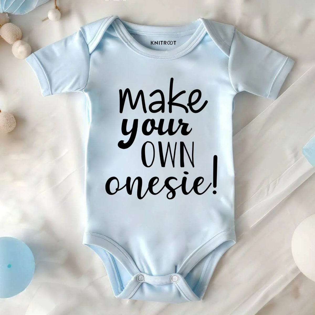 Blue Fully Customized Onesie For Kids