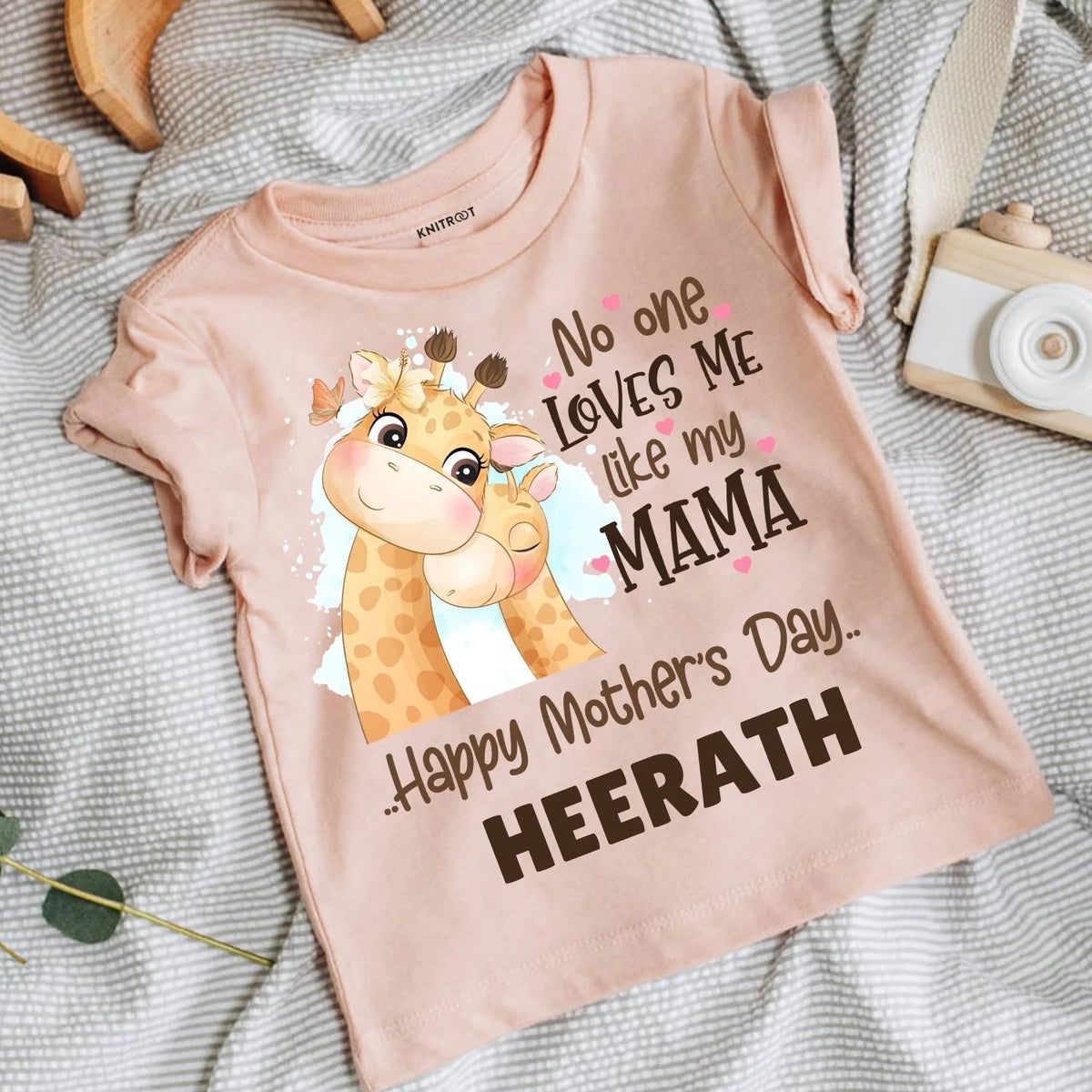 No One Loves Me Like My MAMA Printed Outfit