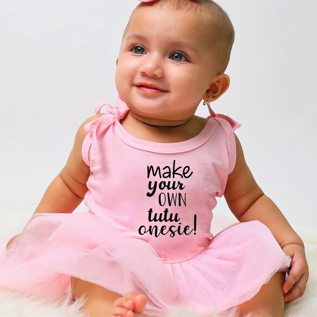 Customized Pink Tutu Dress For Baby Girl