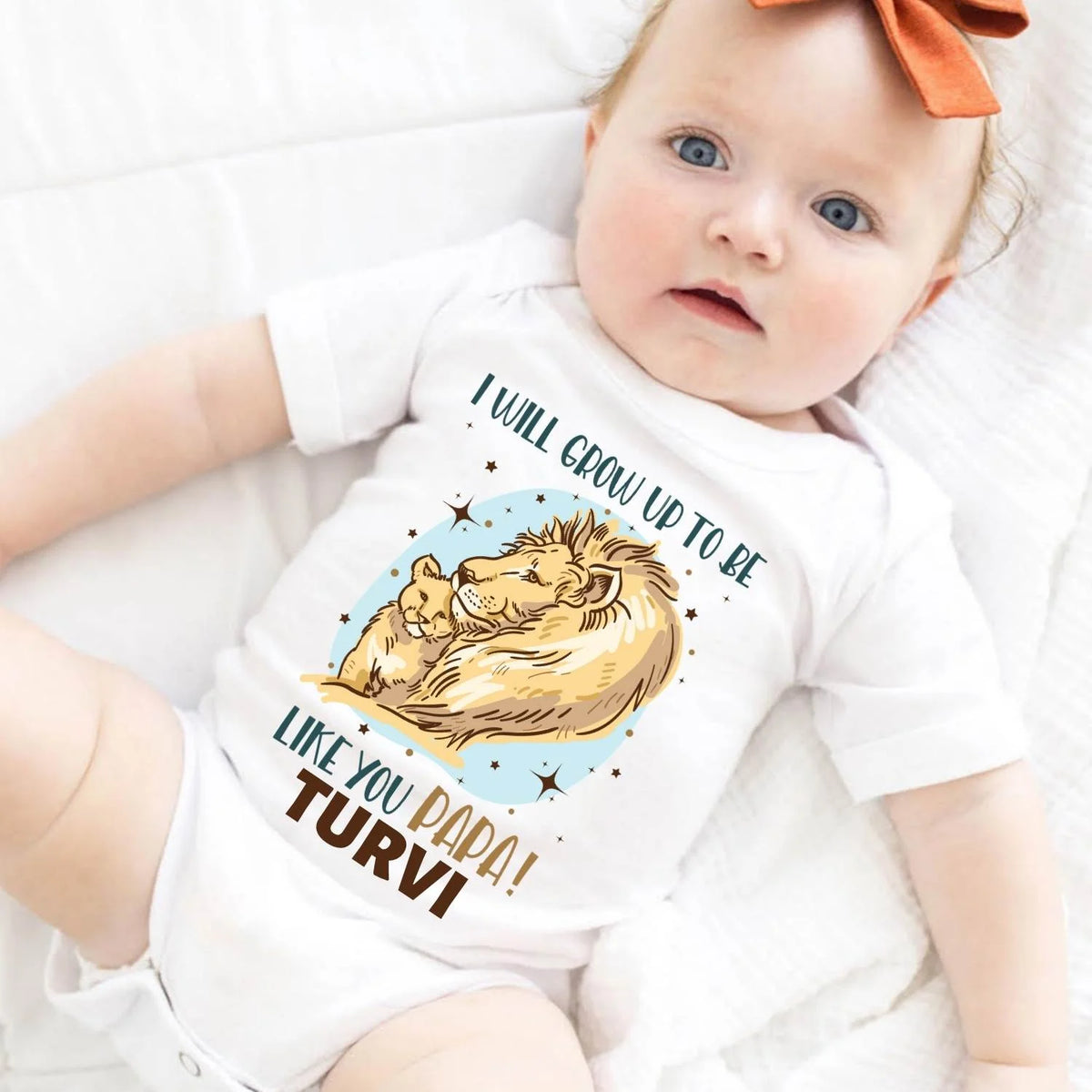 I Will Grow Up to Be Like You Papa Onesie & T-shirt