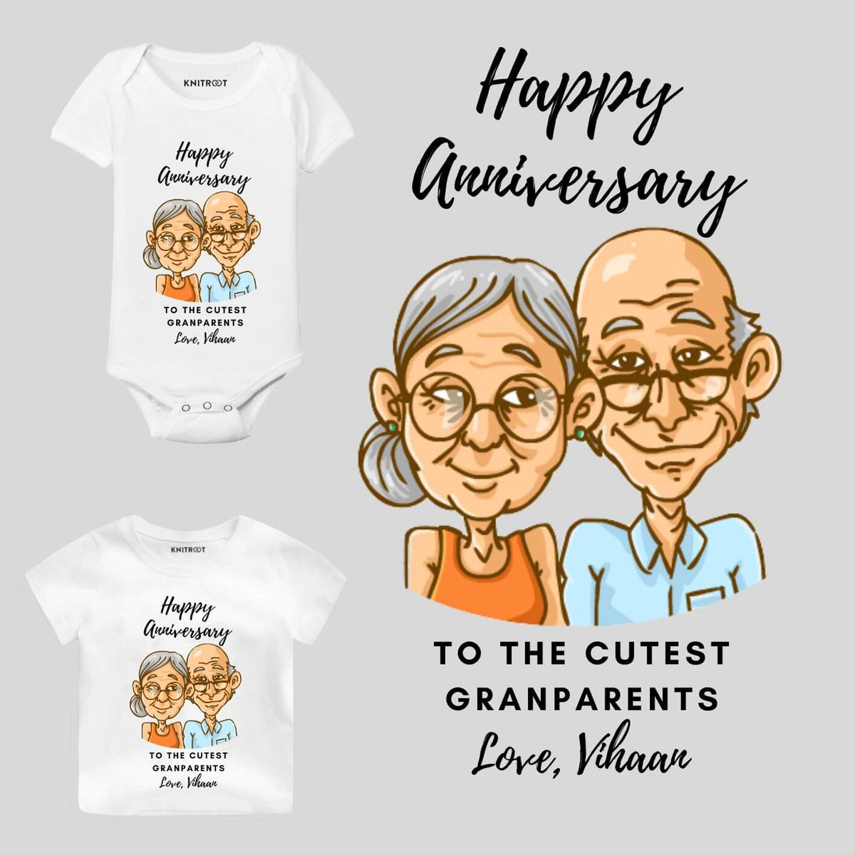 Happy Anniversary to the Cutest Grandparents