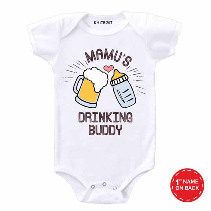Mamu’s Drinking Buddy Baby Outfit