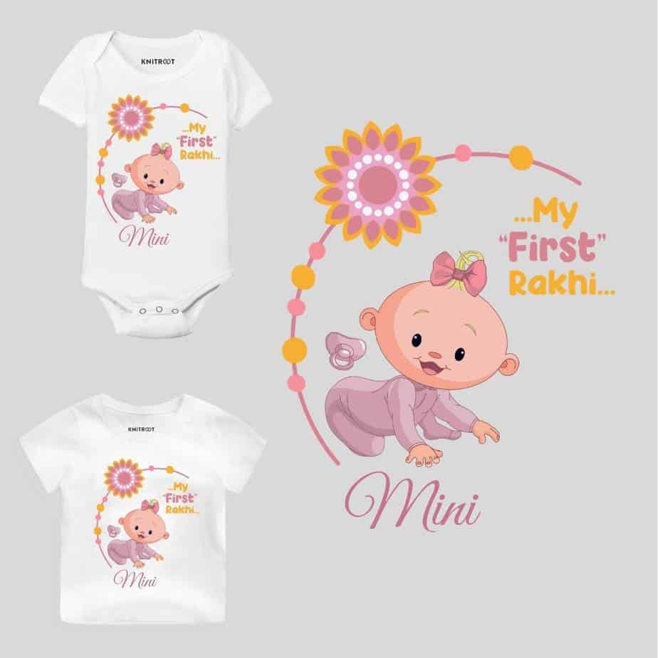 My First Rakhi Customized Outfit