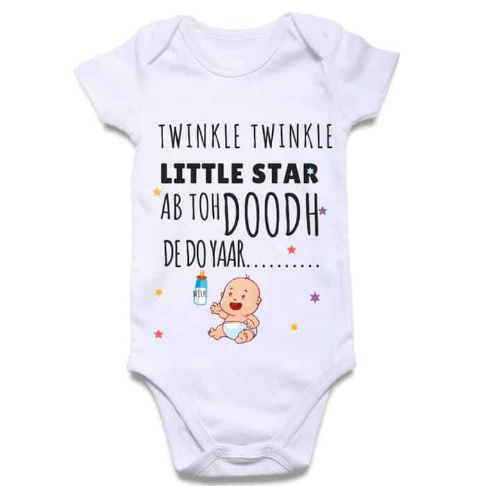 Twinkle Twinkle Little Star Baby Romper